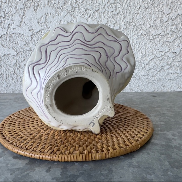 HOLLAND MOLD Mid-century VTG MAIDEN Porcelain Auburn Hair w/ Bouquet Cottagecore - Picture 8 of 14